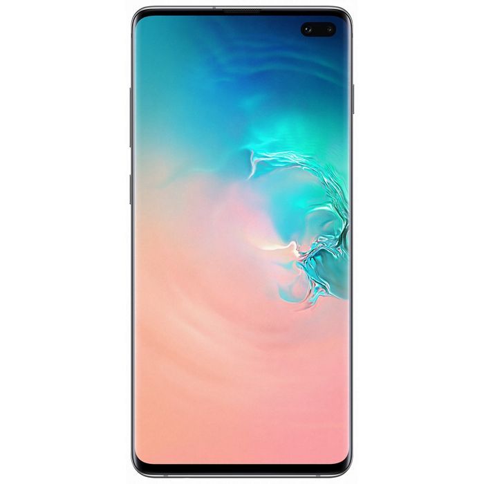SAMSUNG Galaxy S10+ 128GB White - Dual SIM - Refurbished - Very good condition
