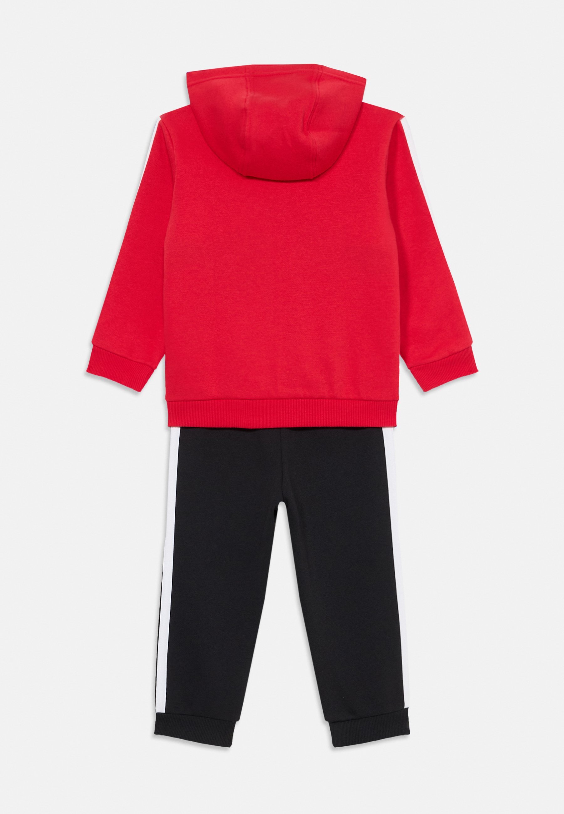 adidas Performance TIBERIO KIDS SET UNISEX - Trainingspak - puur robijnrood/wit/zwart
