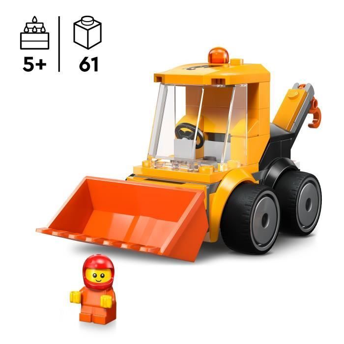 LEGO City 60483 Veicoli - Pala caricatrice da cantiere - Gioco creativo per bambini dai 5 anni in su - Idea regalo
