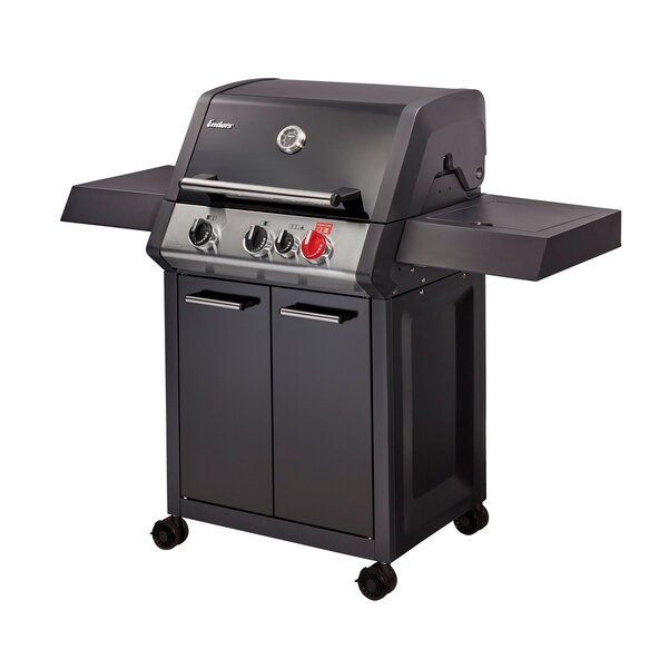 Monroe Black ProX 3 KR Turbo gassgrill, inkludert værbeskyttelsestrekk