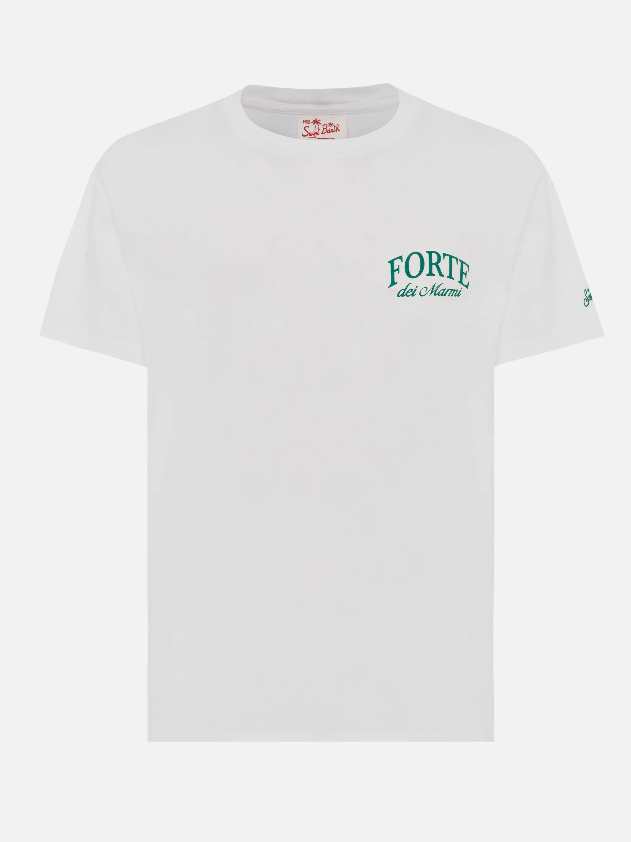 Katoenen heren-T-shirt met Forte dei Marmi-print | SAPORE DI MARE SPEC