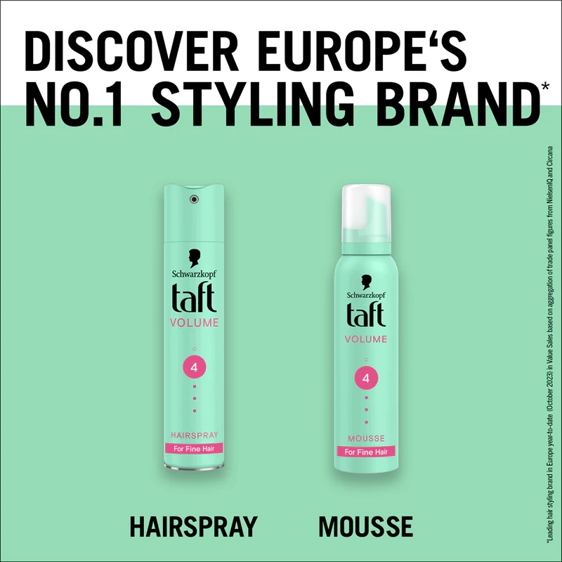 Schwarzkopf Taft Volume stiprios fiksacijos plaukų lakas
