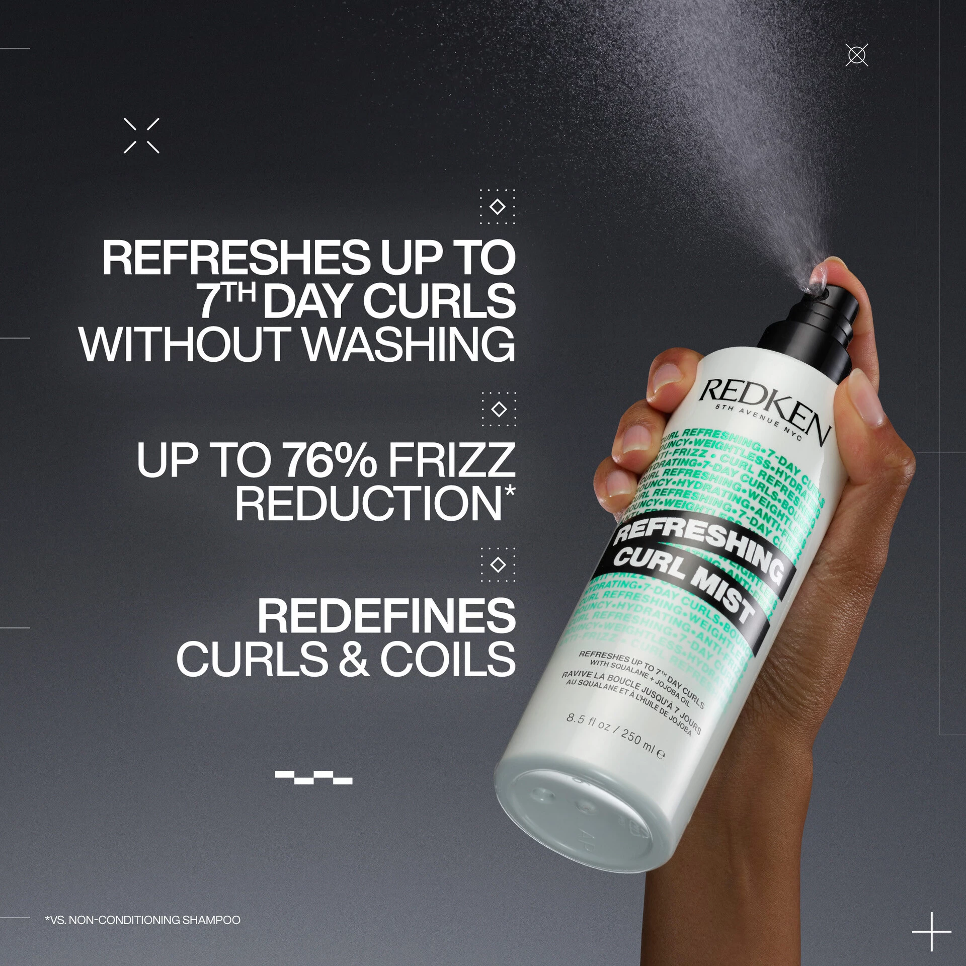 Osvježavajući sprej za kovrče 250 ml - Redken