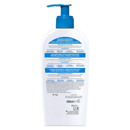 Telové mlieko Ceramide Protect pre suchú pokožku Telové mlieko a telové mlieka