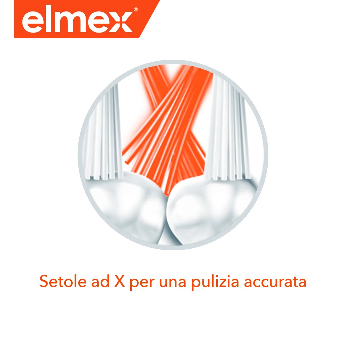 Cepillo de dientes mediano ELMEX Inter X Protección contra las caries
