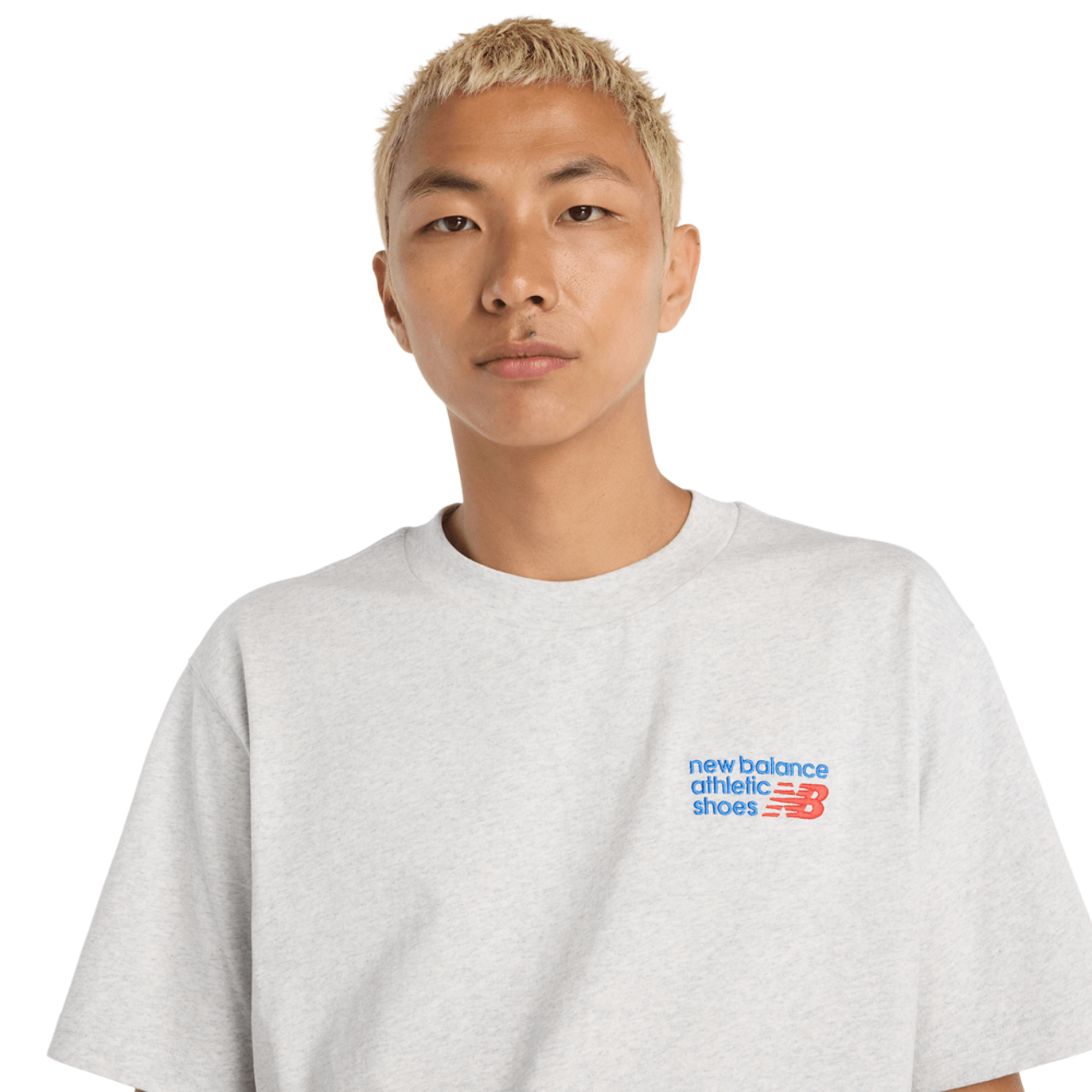 New Balance Athletics Premium -logollinen t-paita