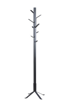Wieszak na ubrania metalowy Vinson 181 cm czarny