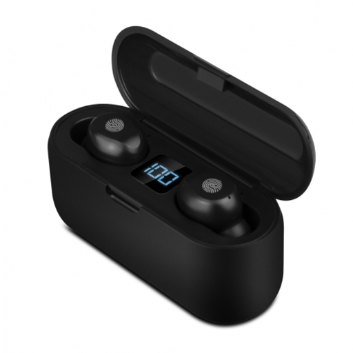 Fones de ouvido Smartek IPX7 Bluetooth + Power Bank