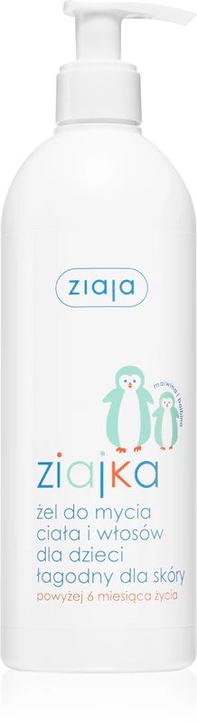 Ziaja Ziajka gel za umivanje telesa in las za otroke