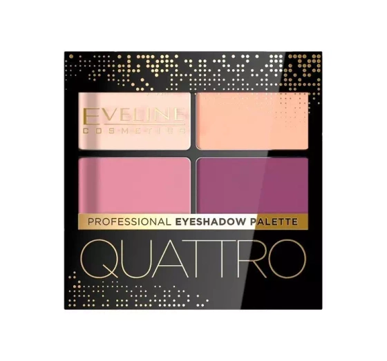 Eveline Cosmetics Quattro Eyeshadow paleta 4 cieni do powiek 03 3,2 g
