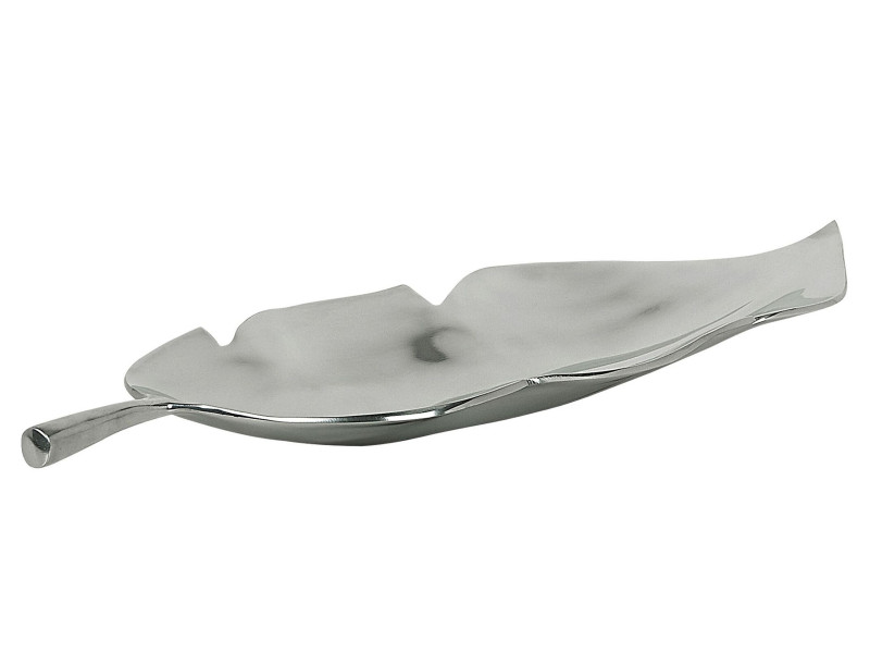 Półmisek metalowy srebrny 49 cm