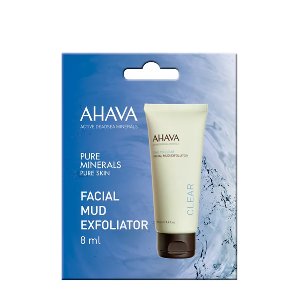 Time to Clear Facial Mud Exfoliator - Esfoliante Purificante viso, Esfoliante Illuminante viso