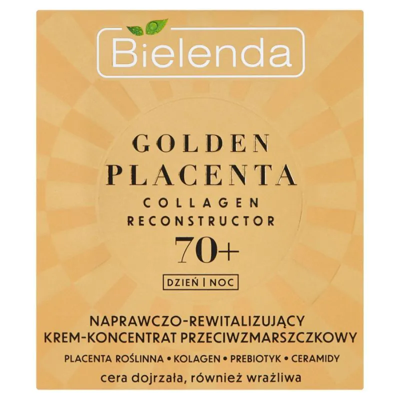 Bielenda Golden Placenta Naprawczo-rewitalizujący krem Przeciwzmarszczkowy 70+ dzień/noc