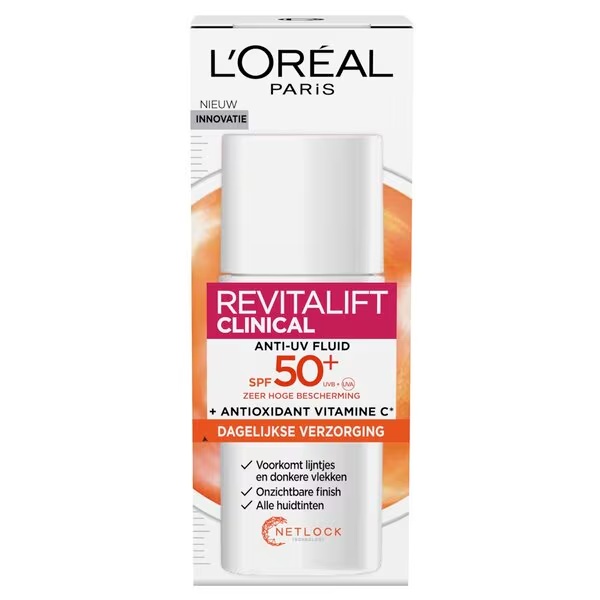L'Oréal Paris Revitalift Clinical SPF50+ флуид са витамином C и анти-УВ заштитом<br>50ml