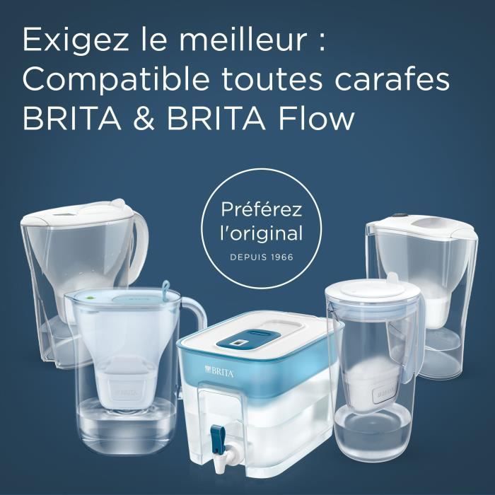 BRITA MAXTRA PRO Pure Performance All-in-1-Kartusche – 6+2er-Pack – Bis zu 1200 l gefiltertes Wasser