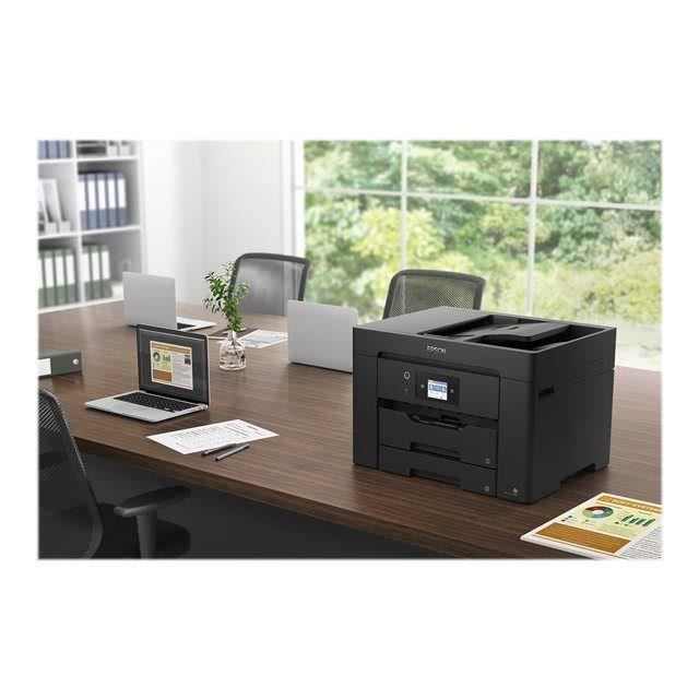 Impresora multifunción EPSON WorkForce WF-7830DTW - Wi-Fi - Inyección de tinta (color) - Negra