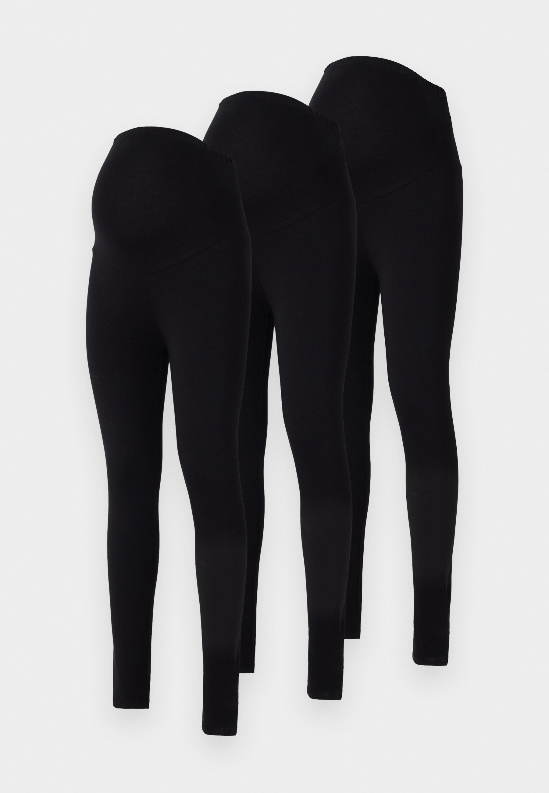 Ensemble de 3 leggings et pantalons Anna Field MAMA - Noir