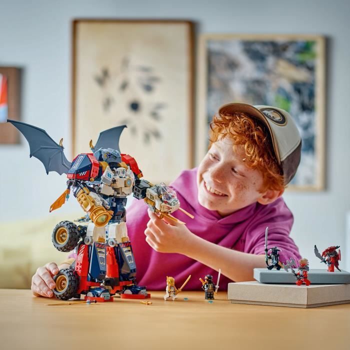 LEGO NINJAGO 71834 Mech Ultra Combo di Zane - Set di costruzioni 4 in 1 per bambini dai 9 anni in su