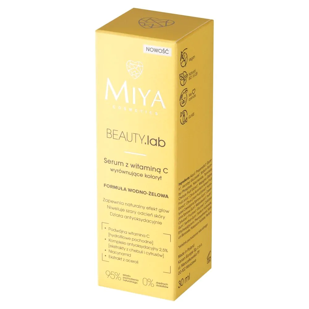 Miya BEAUTY.lab Wit.C - Serum z witaminą C wyrównujące koloryt 30ml