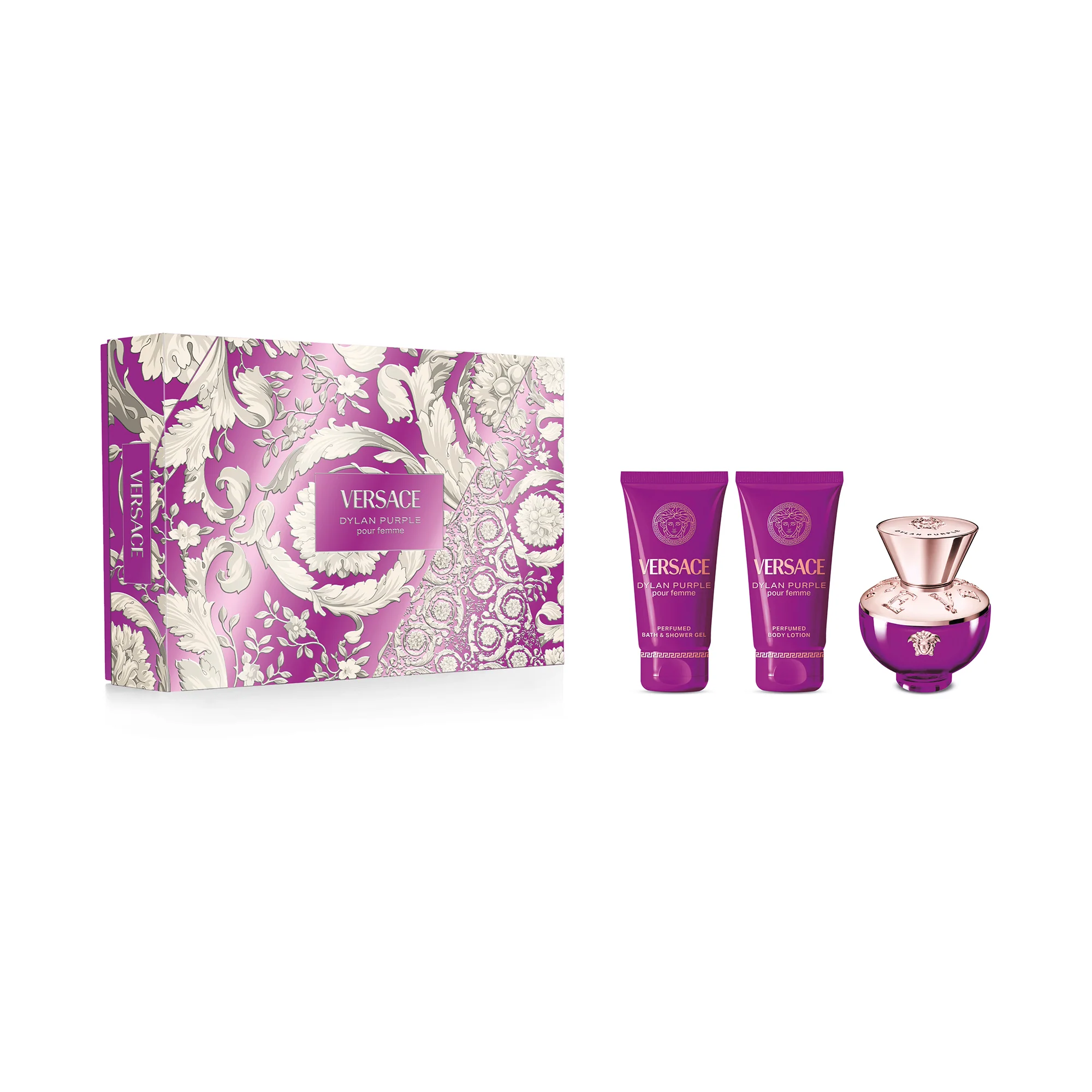 Versace Pour Femme Cofanetto Regalo Dylan Purple Eau De Parfum - Cofanetto Profumo Donna, Eau de Parfum