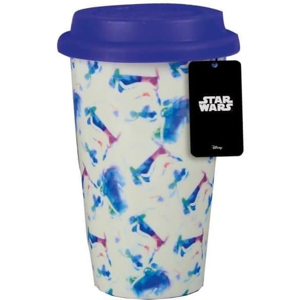 Mug de voyage Star Wars: Casques de Stormtrooper