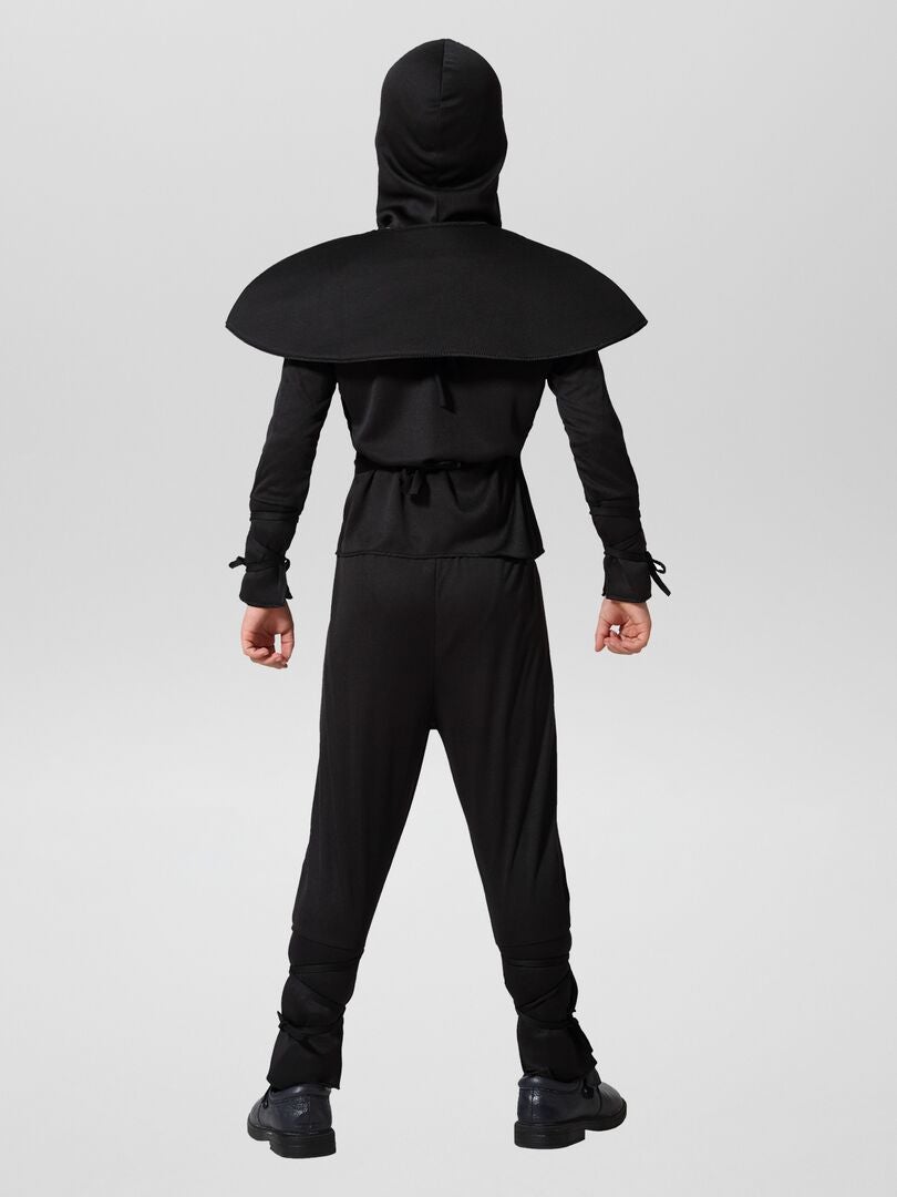Disfraz de Ninja - 3 Piezas - NEGRO