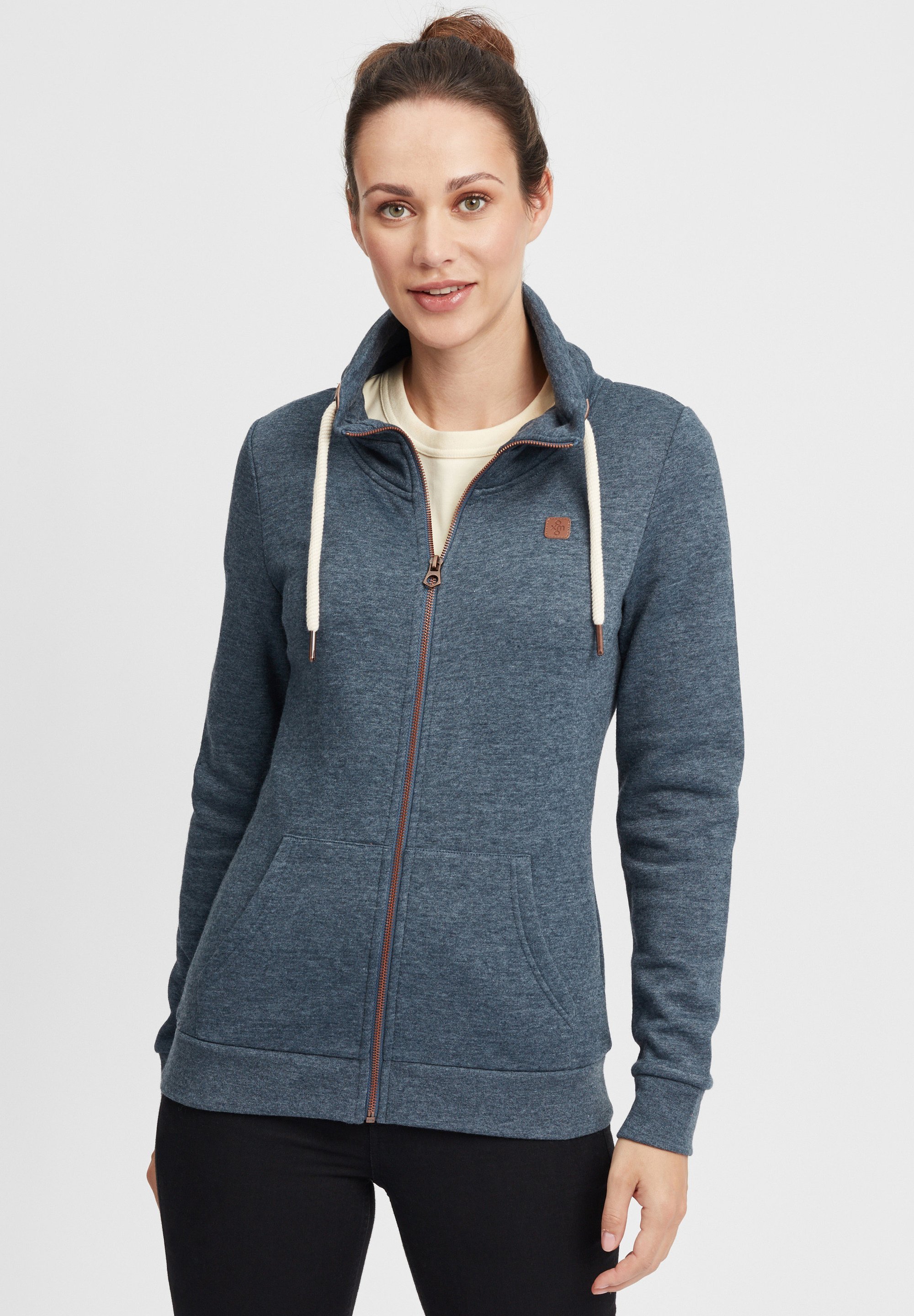 Oxmo OXVICKY - Felpa con zip - ins bl mel