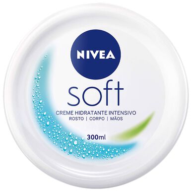 Nivea Soft arc-, test- és kézkrém 300 ml