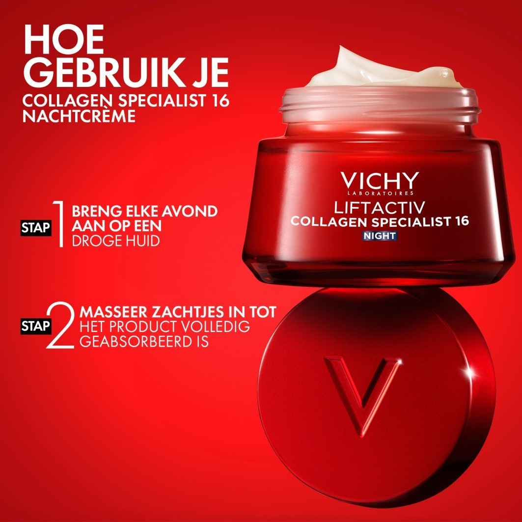 Vichy noćna krema Liftactiv Collagen Specialist 16 noći - 50 ml