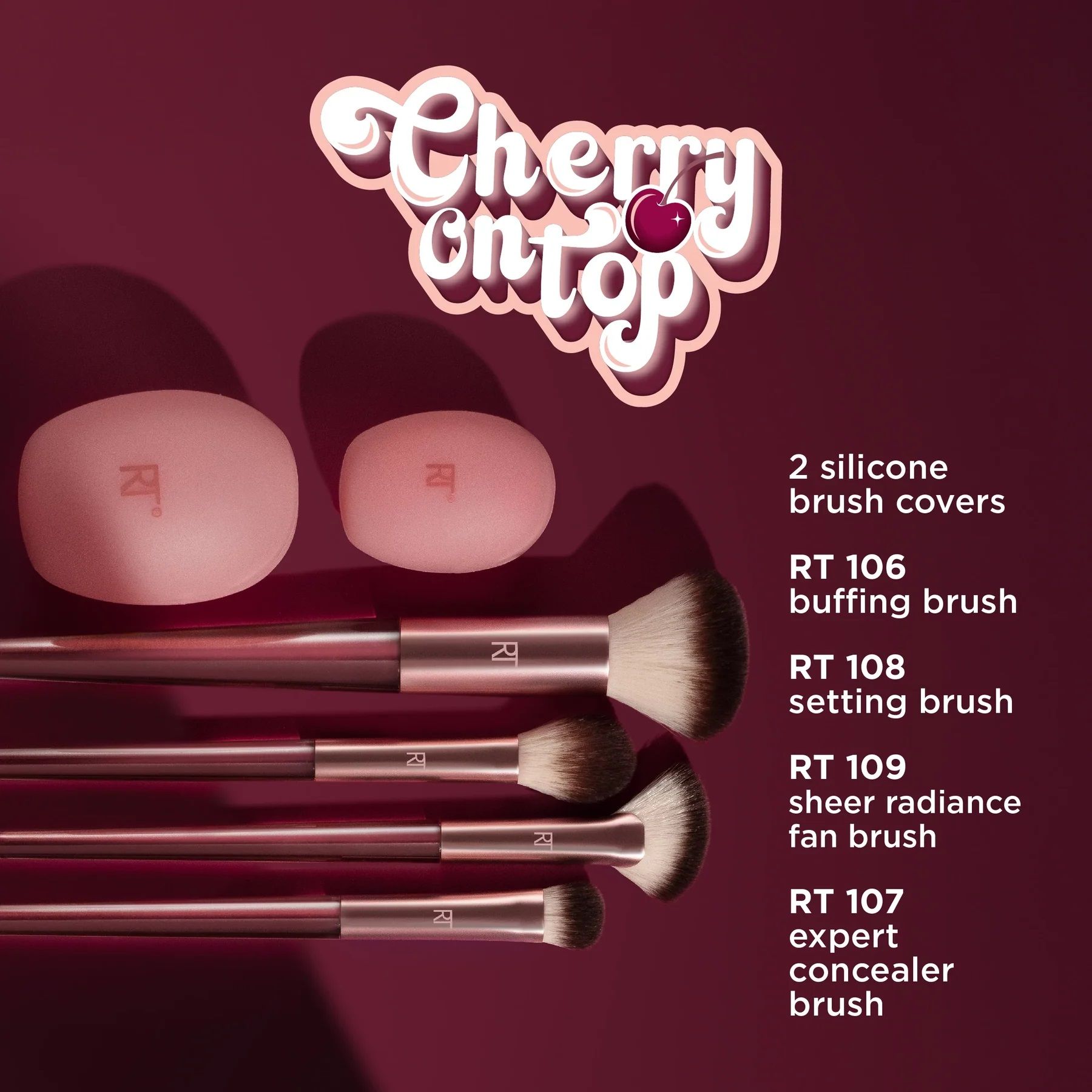 Sada podkladových krémov Cherry On Top A Brighter Hue Sady štetcov na make-up