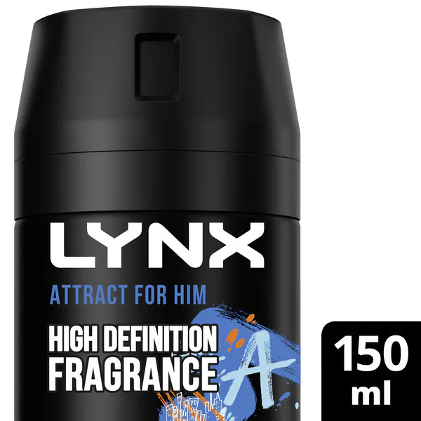 Lynx Attract For Him tělový deodorant ve spreji 150ml
