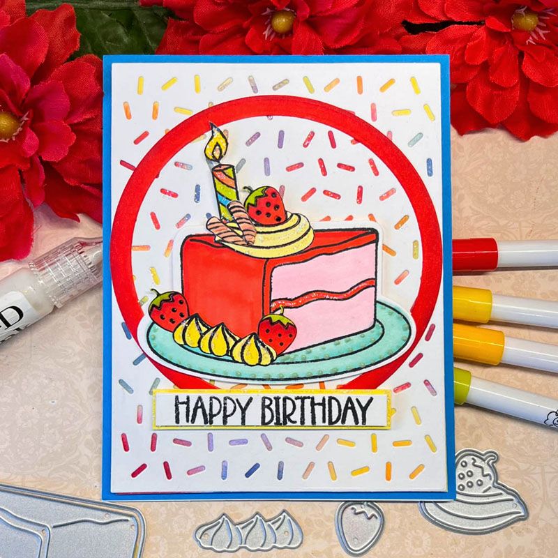 pieceofcake2stamp Clear Stamp Set
