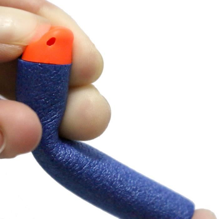 Fléchettes de rechange pour pistolets Nerf N-Strike Blasters - Lot de 100 - Couleur bleu marine