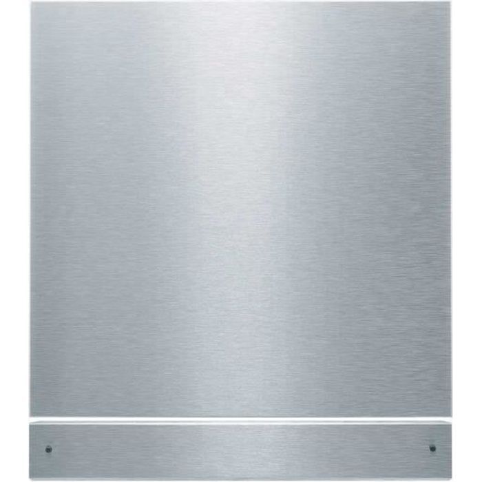 Porte Habillage 60cm + Plinthe SZ73125 - SIEMENS - Inox - Pour Lave-vaisselle intégrables inox 60 cm