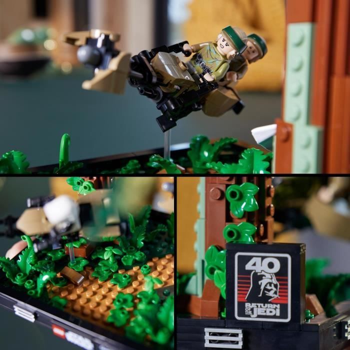 LEGO® Star Wars 75353 Speeder Chase Diorama op Endor, met Luke Skywalker