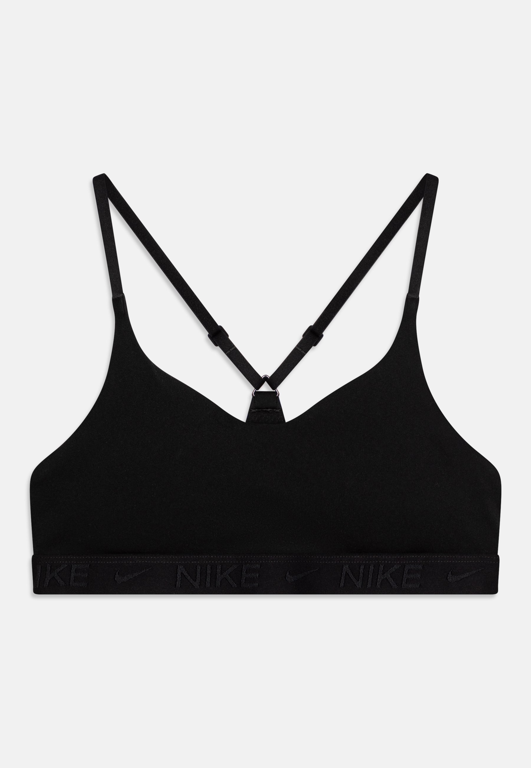Soutien-gorge de sport Nike Performance DF INDY BRA - noir/blanc