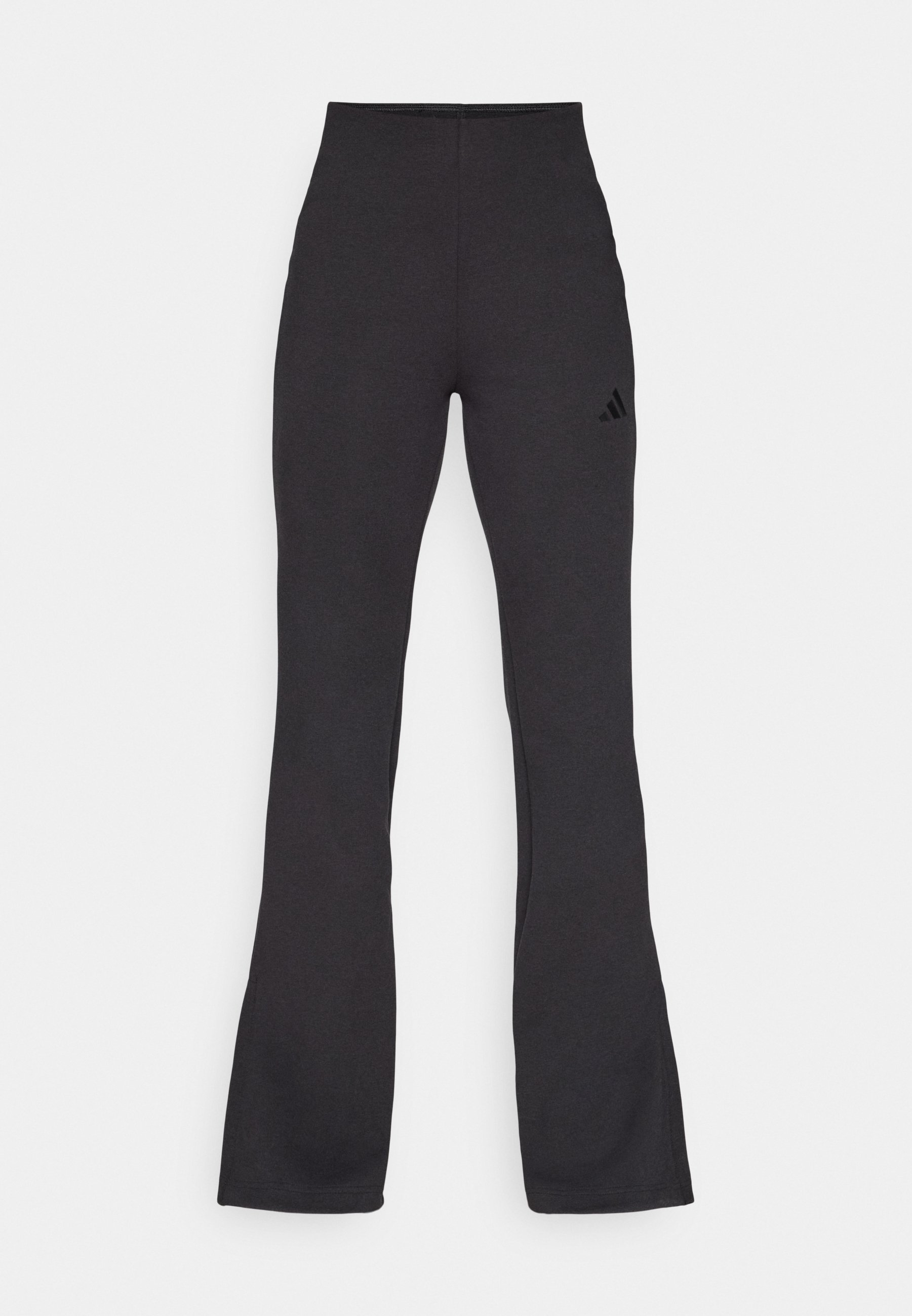 adidas Sportswear SOFT LUX FLARED PANTS - Leggings - zwart