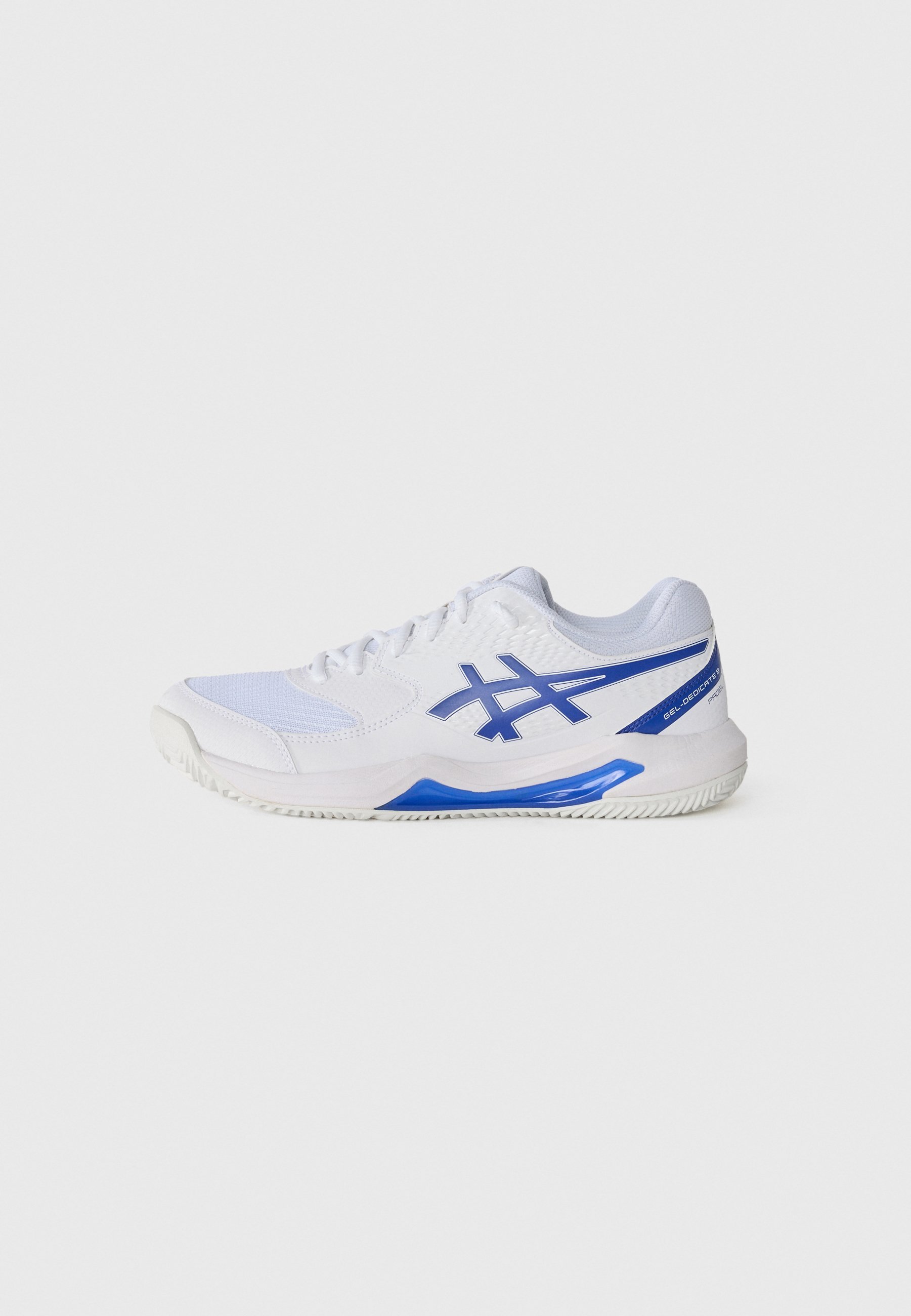 ASICS GEL DEDICATE 8 - Chaussures de padel - blanc/bleu foncé