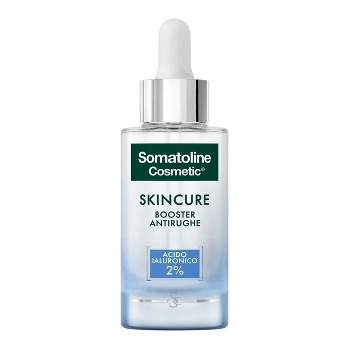SOMATOLINE Somatoline Cosmetic Skincure Anti-Falten Booster 30 ml Anti-Aging Feuchtigkeitsserum mit 2% Hyaluronsäure