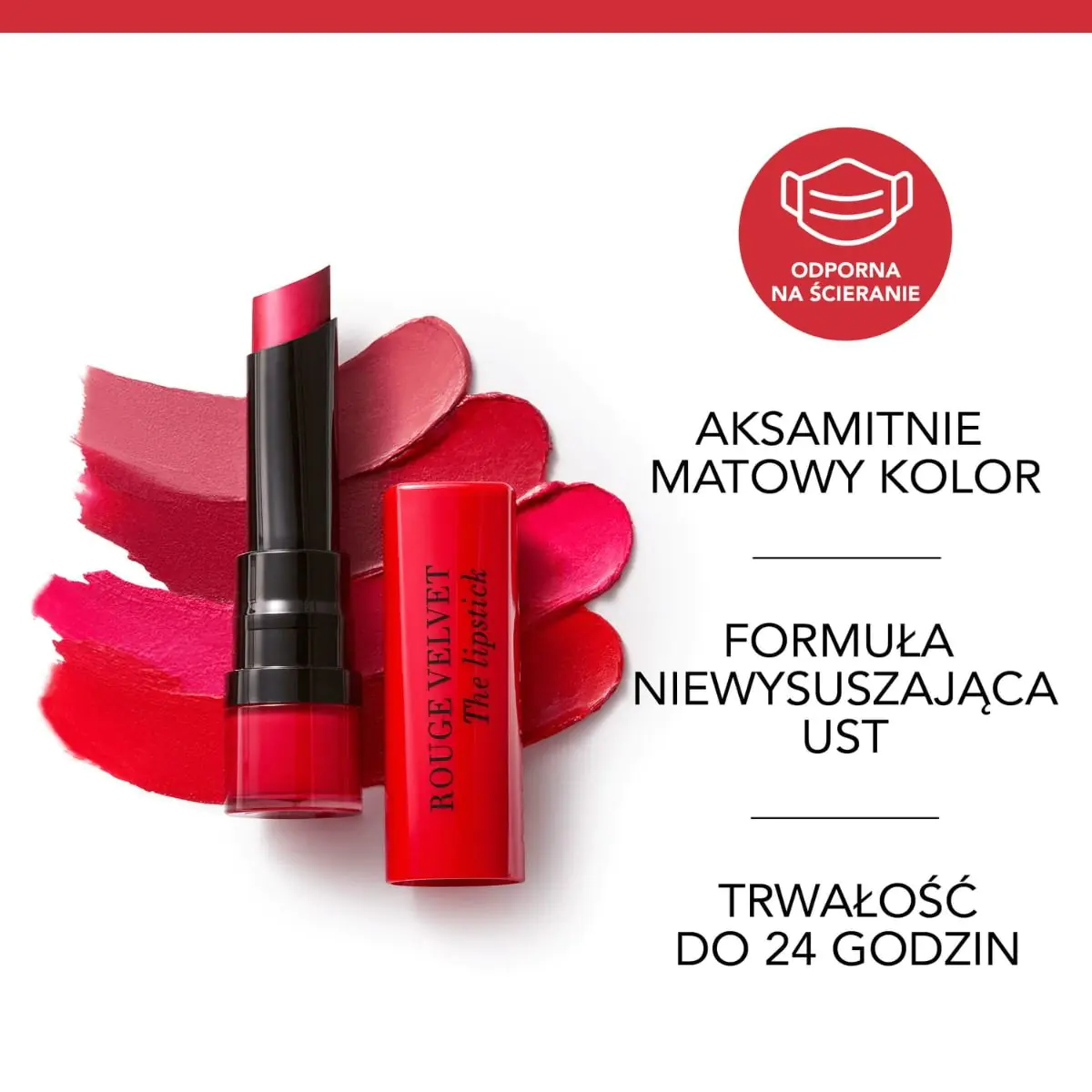 Bourjois Rouge Velvet Szminka do ust 24