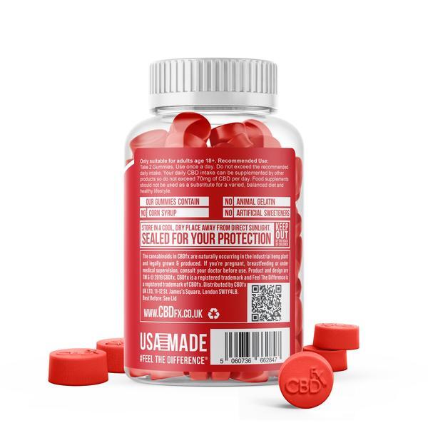 CBDfx Gomas de Vinagre de Maçã (60 unidades, 1500 mg) | Saúde | Superdrug