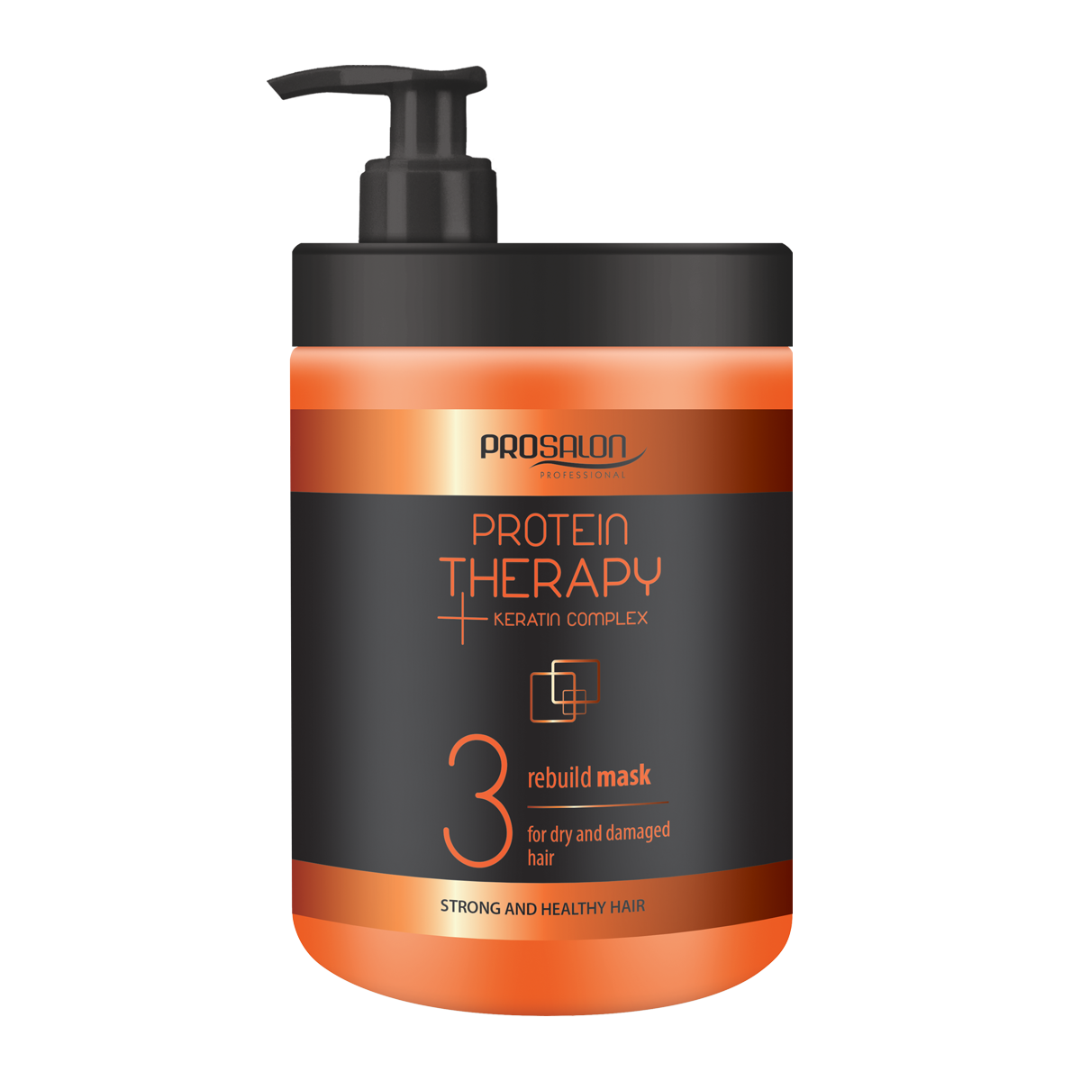 Prosalon återuppbyggande hårinpackning 1000ml Proteinterapi