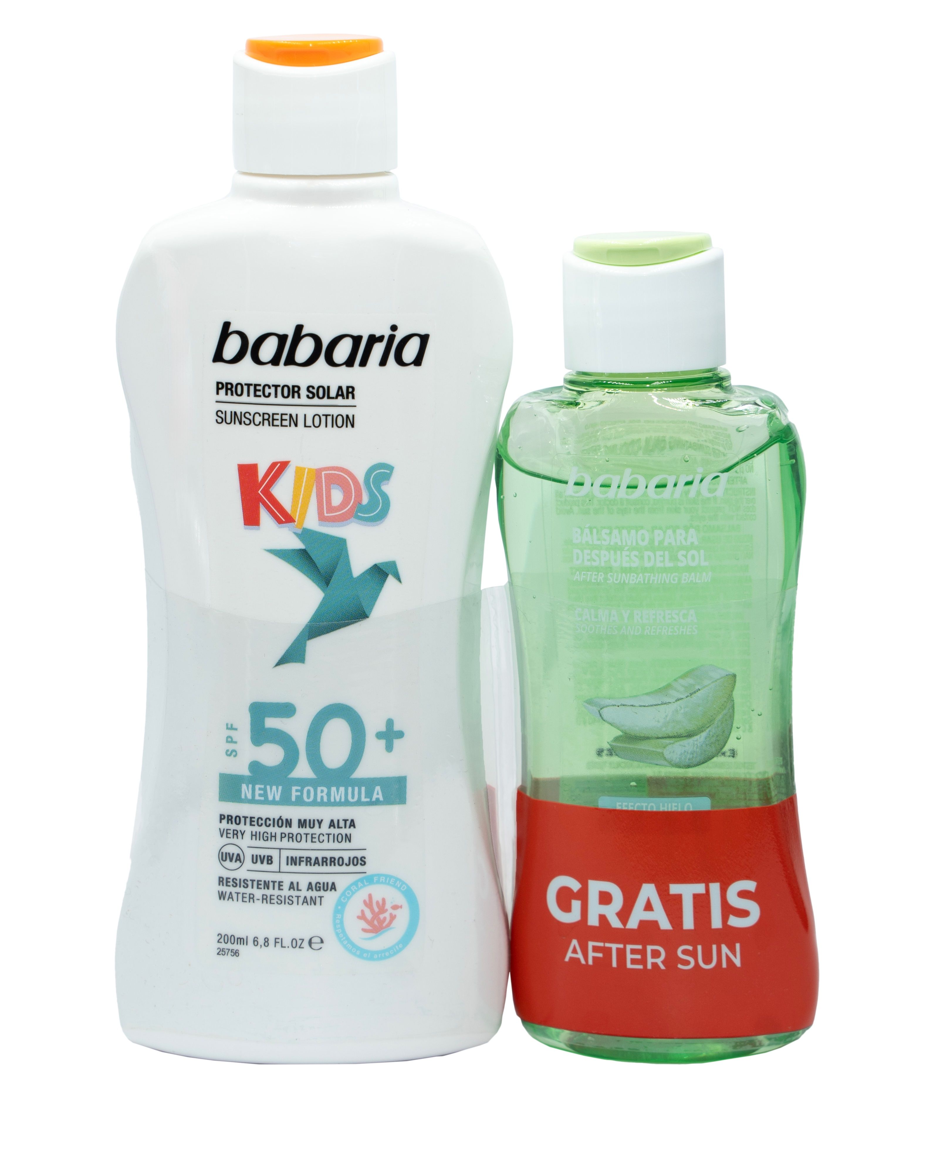 Vaikiška apsauginė pieno pakuotė su SPF50 po saulės su ledo efektu Vaikų apsauga