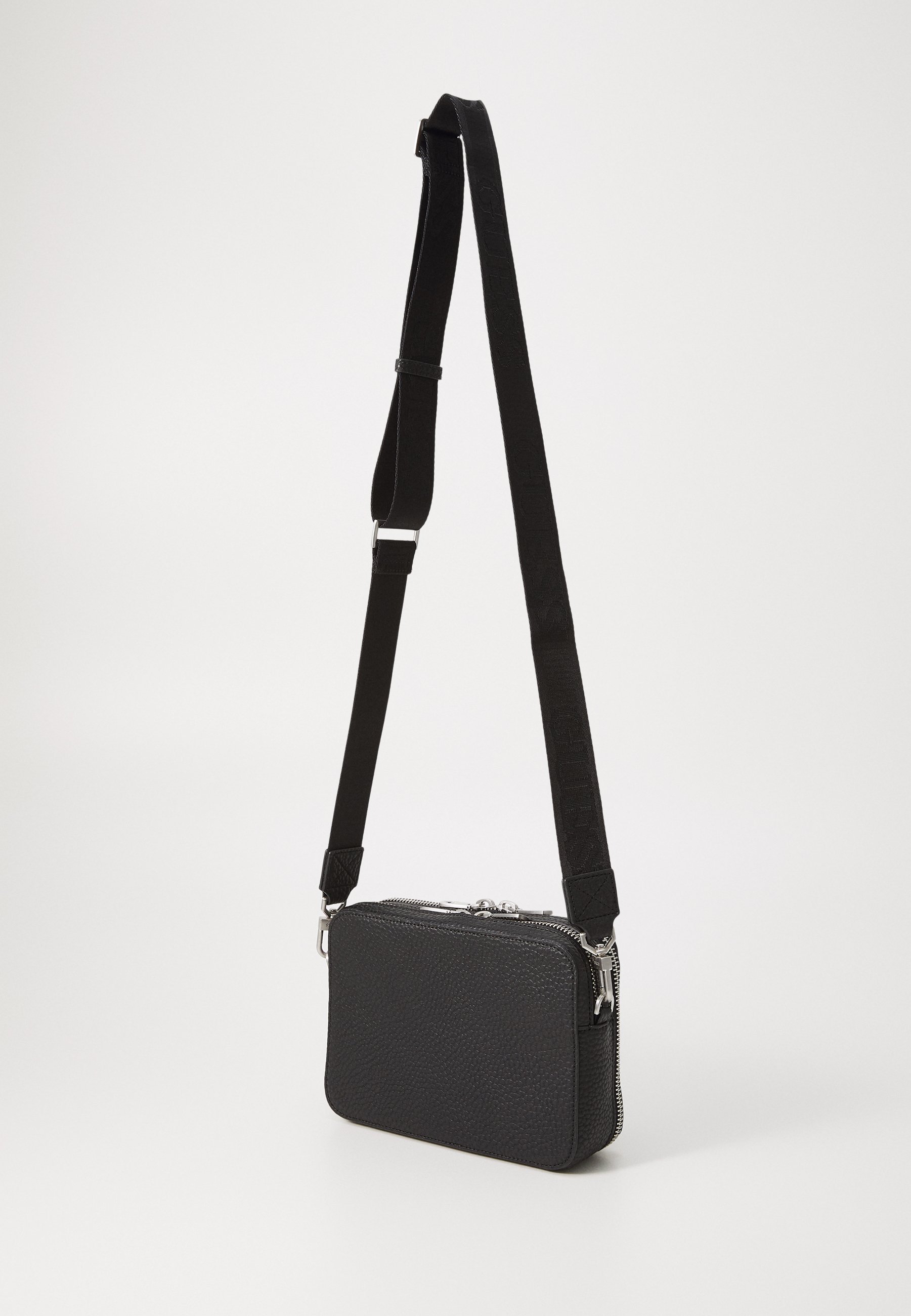 Guess TORINO ZIP - Crossbodytas - zwart