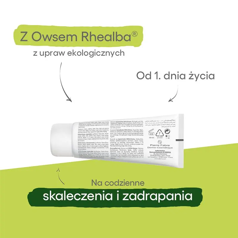 A-Derma Dermalibour+ Cica Krem regenerujacy, 50 ml