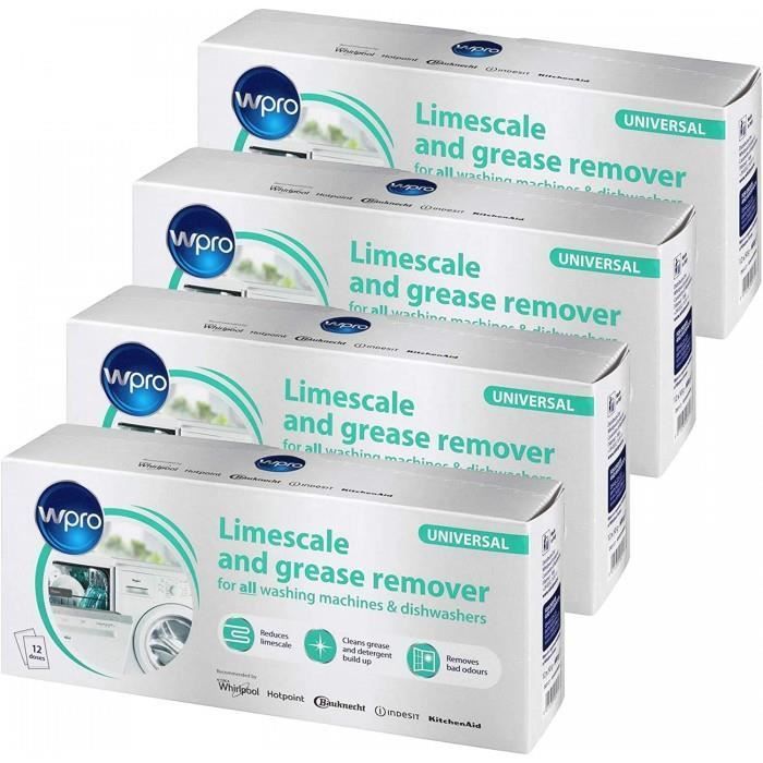 CONFEZIONE DA 4 WPRO DISINCROSTANTE UNIVERSALE 3 IN 1 484000008801*4