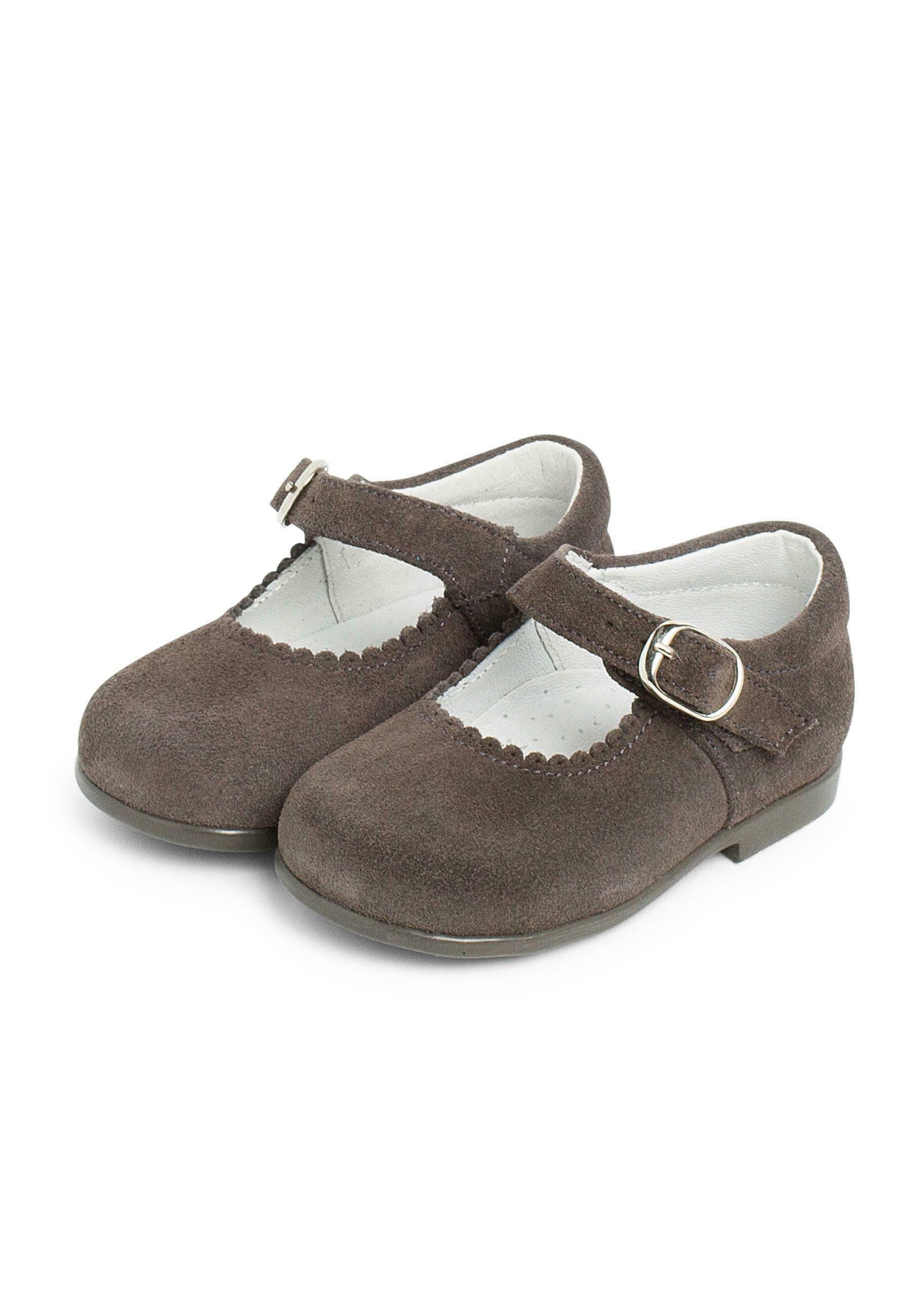 Pisamonas gesp - babyschoenen - grijs