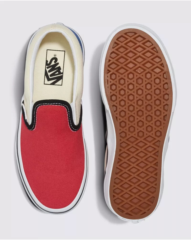 Kids Classic Slip-On Color Block Shoe