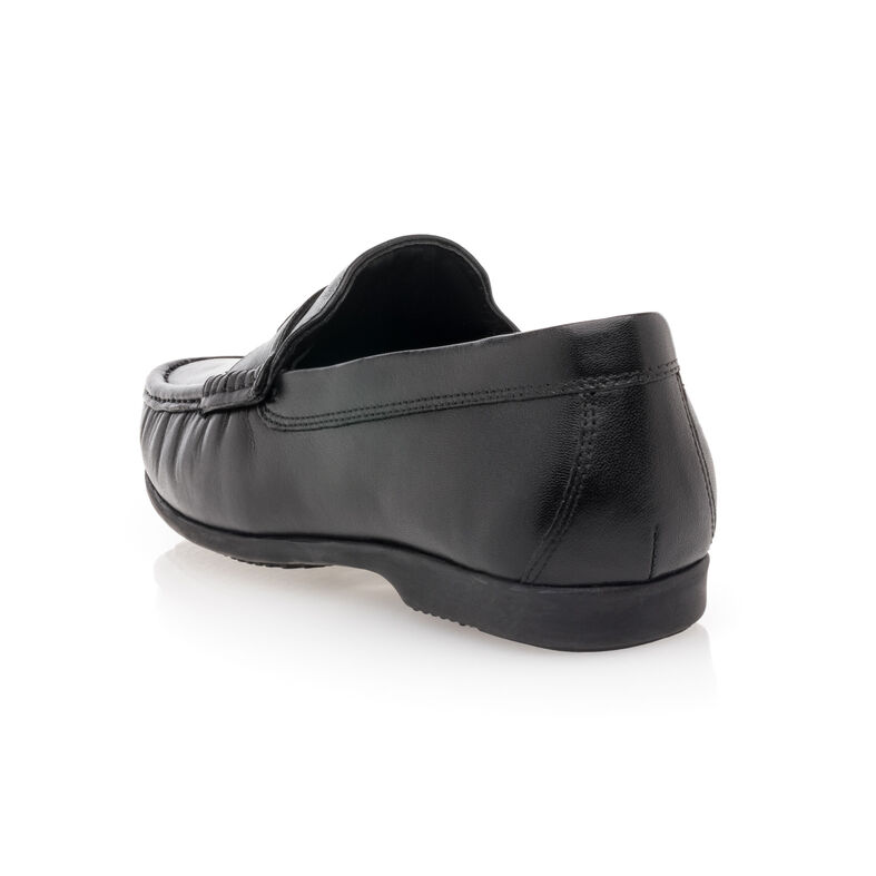 Miesten mustat loaferit/veneilykengät