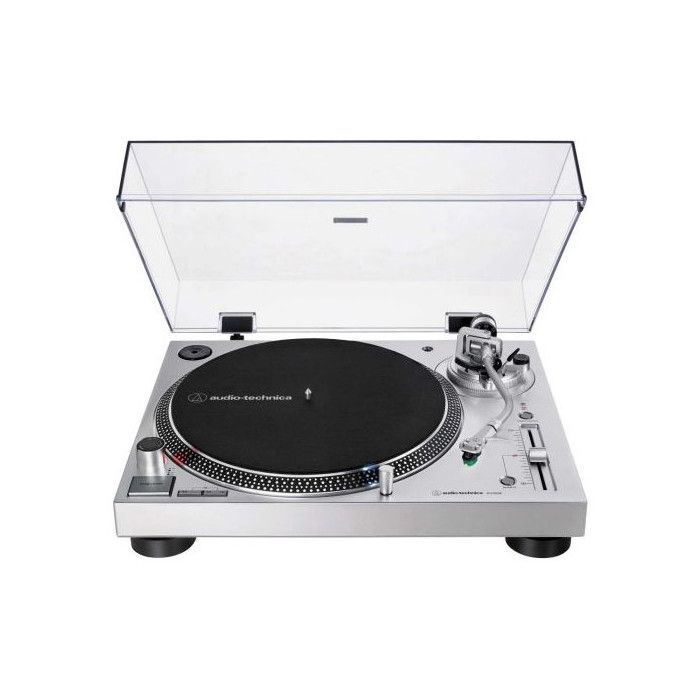 Platine vinyle Audio-Technica AT-LP120XUSBSV Argent